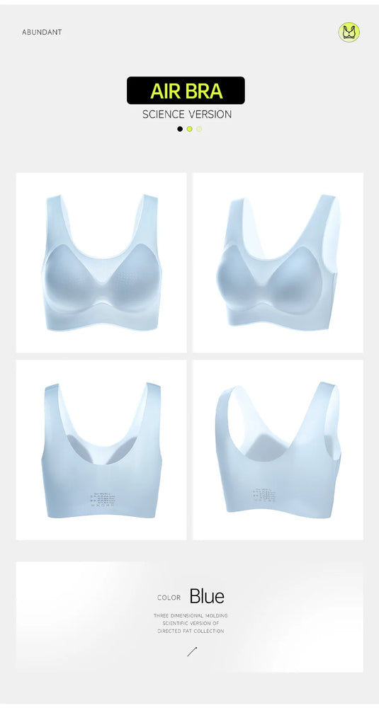 Ultra-Thin Seamless Bralette | Wireless Summer Sleep Bra