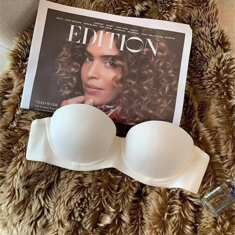 Seamless Demi Push-Up | Wire-Free Half-Cup Bra