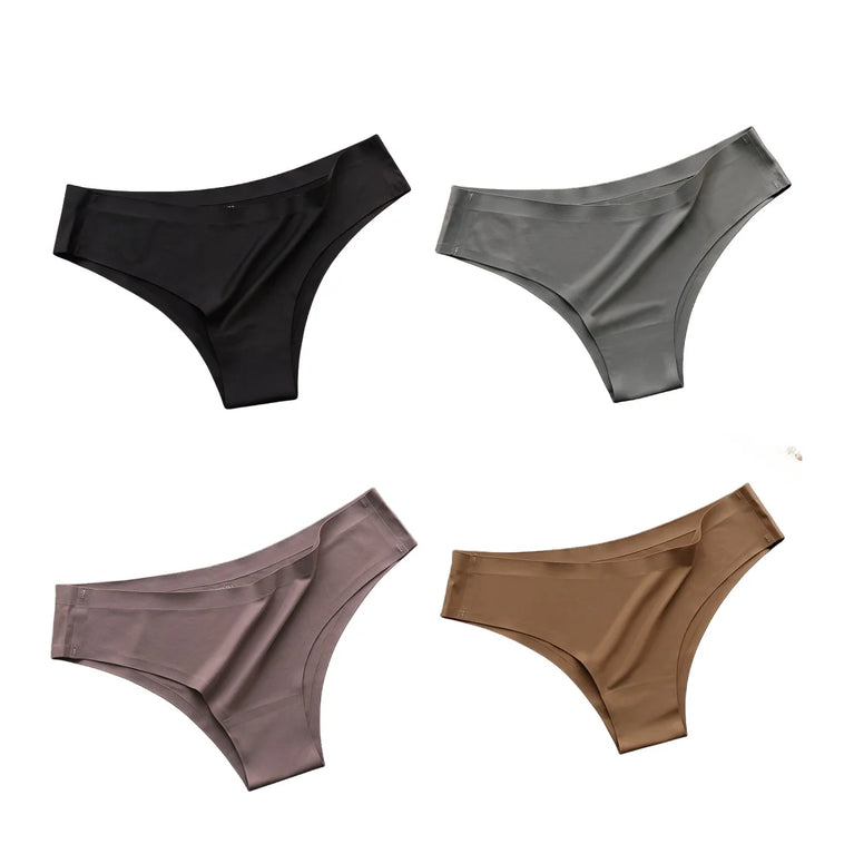 Seamless Performance Briefs – Low-Rise Invisible Support