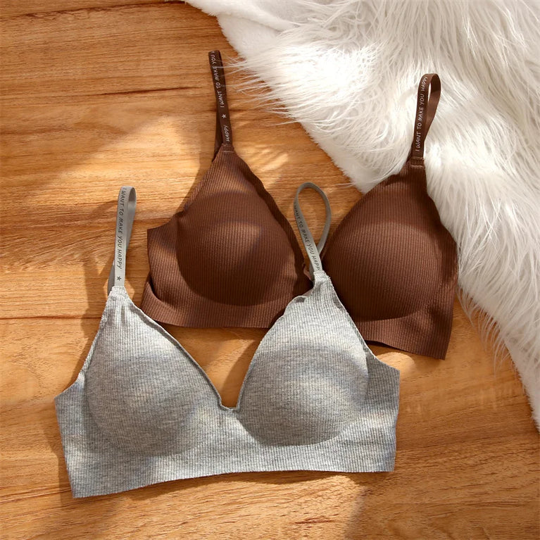 Seamless "Zero Pressure" Bra – Silky Wireless Support