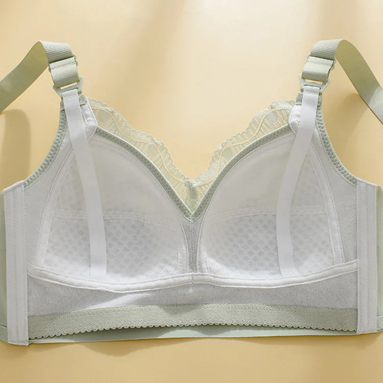 Lace Nursing Bra | Soft Cotton Maternity Comfort