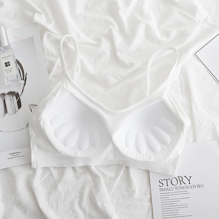 Pure Cotton Wireless Seamless Bra – Lightweight Everyday Comfort