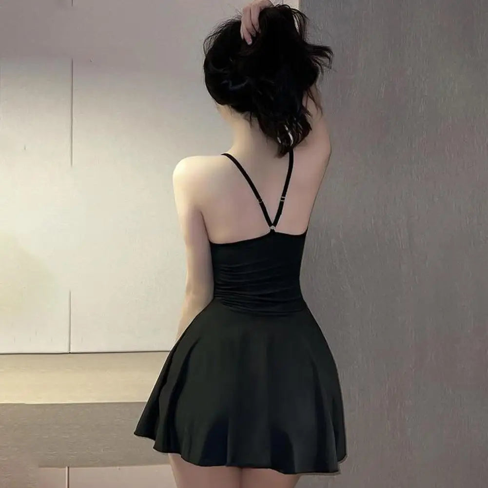 Satin Slip Dress Mini Camisole Nightwear for Women Summer