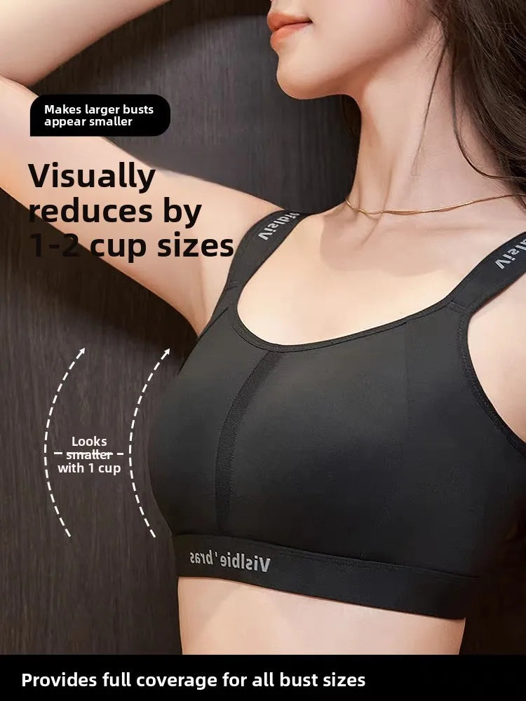 Seamless Full-Cup Sports Vest | Anti-Shake Wireless Support