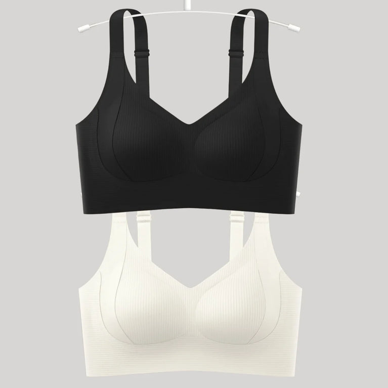 Seamless Push-Up Bra – High-Support Wireless Foundation