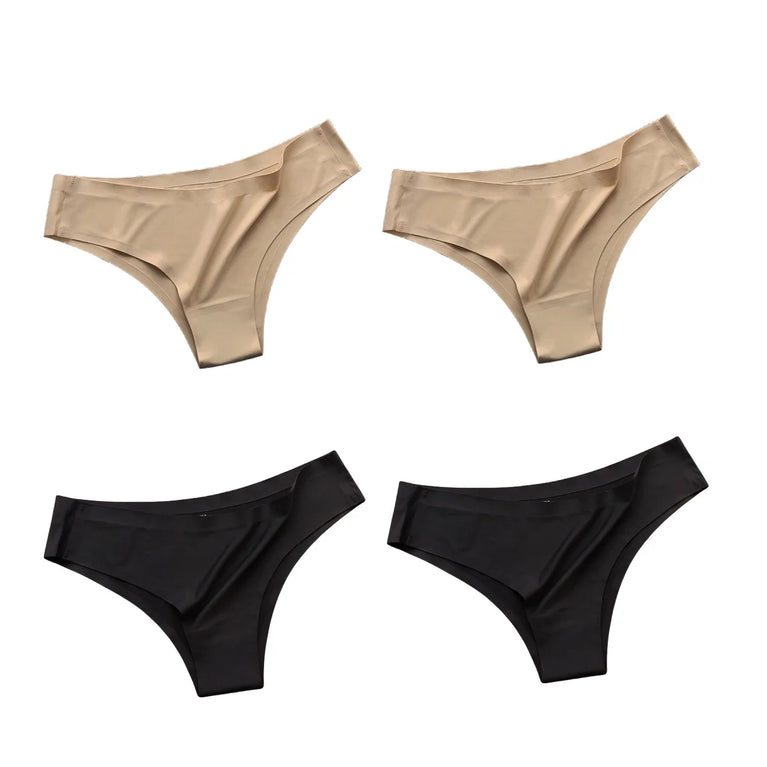 Seamless Performance Briefs – Low-Rise Invisible Support