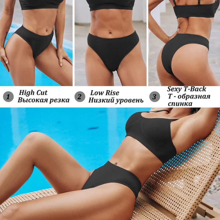 All Of Me N203 Seamless Bikini Briefs – Low-Rise Performance Comfort