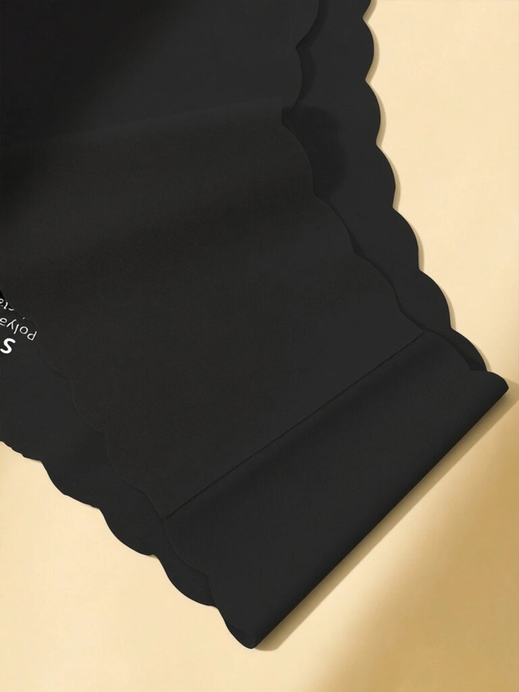 6pc Seamless Scalloped Briefs | No-Show Comfort Invisible Set