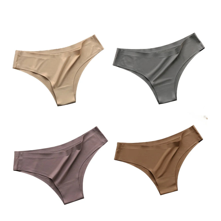 Seamless Performance Briefs – Low-Rise Invisible Support