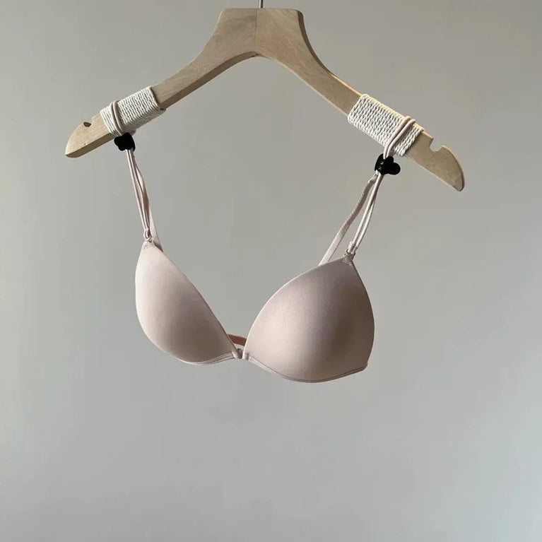 French Front-Closure Bralette | Seamless Triangle Cup