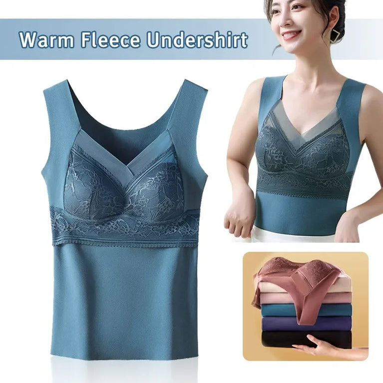 Winter Thermal Underwear Plus Size Vest Women Warm Inner Wear