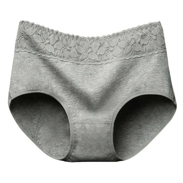 High-Rise Period Briefs | Leakproof Cotton Underwear