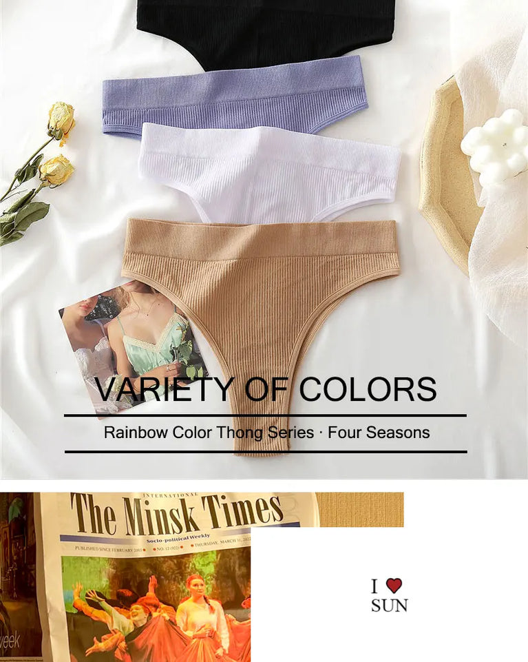 All Of Me N203 Seamless Bikini Briefs – Low-Rise Performance Comfort