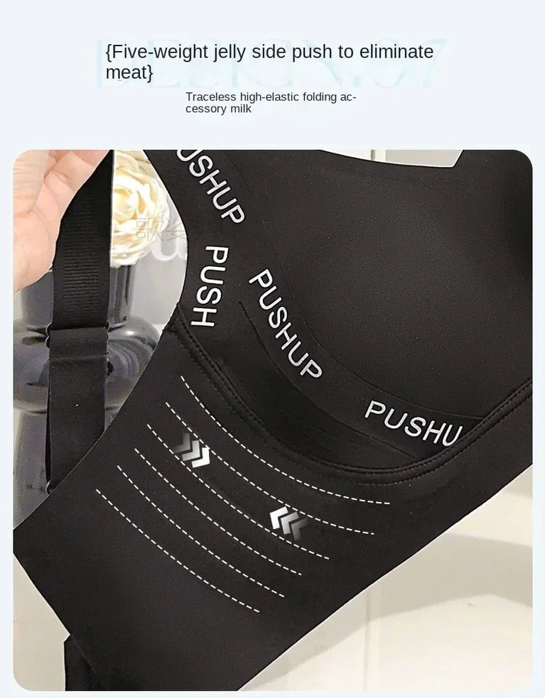Seamless Wire-Free Minimizer Bra – Sleek Commute Comfort