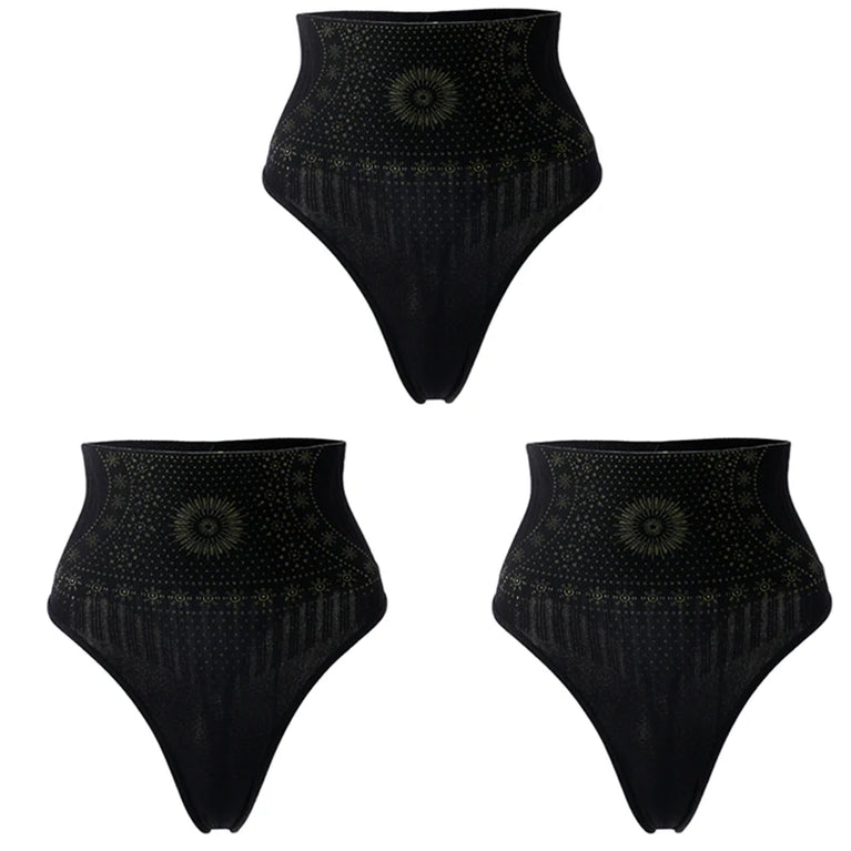 Flarixa High-Rise Shaping Thong | Seamless Tummy Control