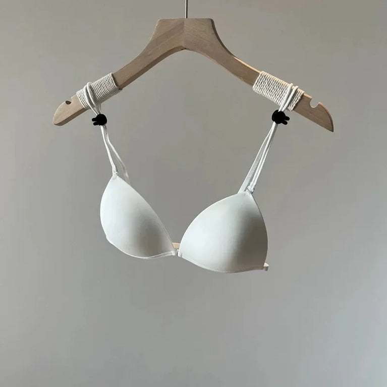 French Front-Closure Bralette | Seamless Triangle Cup