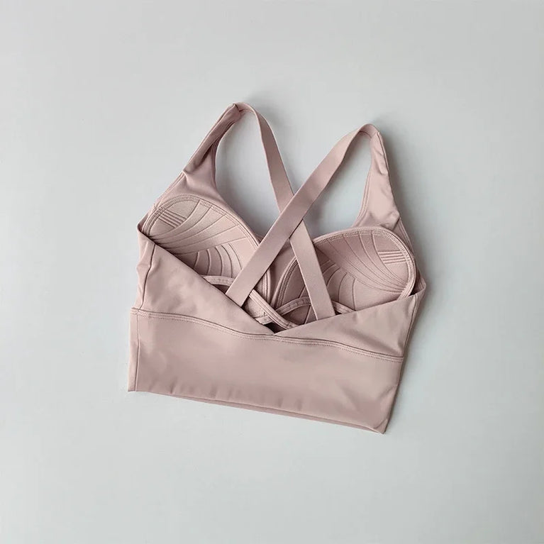 Seamless Running Bra – High-Impact Athletic Support