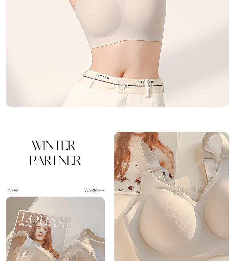 Seamless Full-Cup Minimizer Bra – Sleek Wire-Free Support