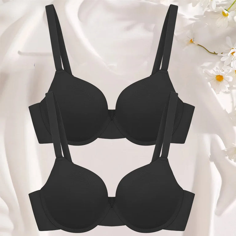 Seamless Push-Up Bra – Wireless Everyday Support