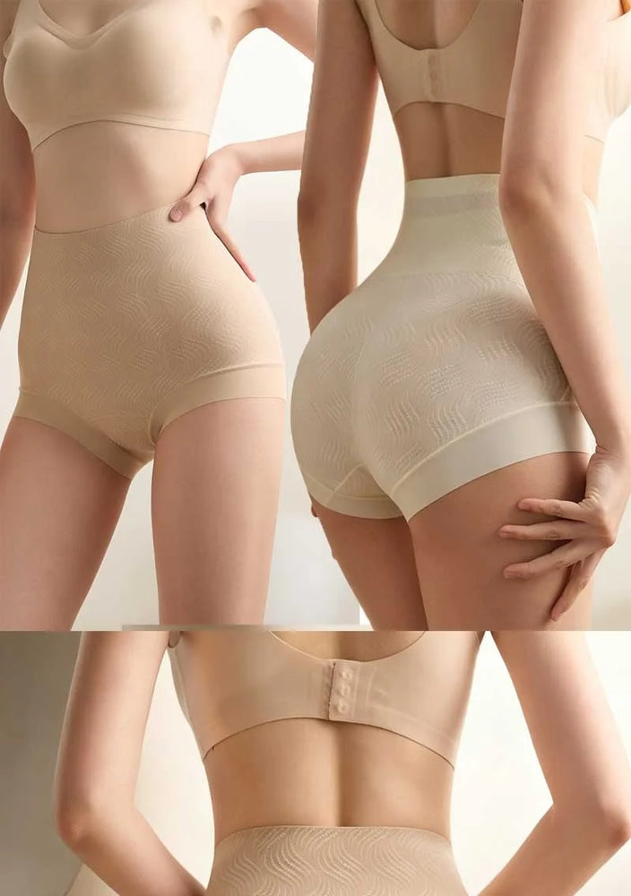 Mid-Waist Seamless Shapewear | Anti-Chafing Tummy Control Briefs