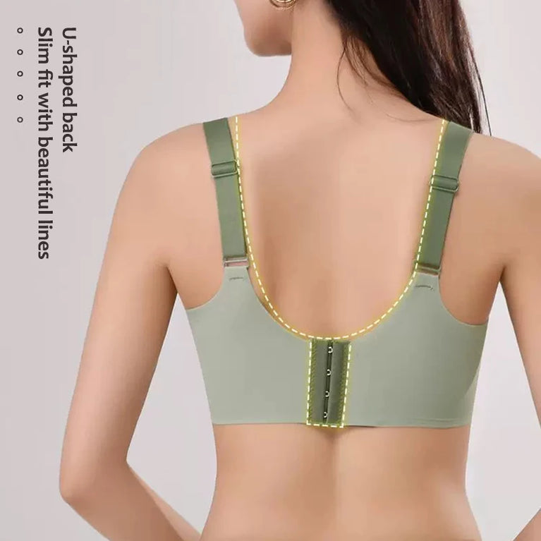 All Of Me Seamless Wireless Bra | Gathered Push-Up Bralette