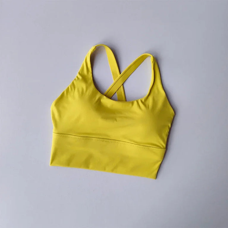 Seamless Running Bra – High-Impact Athletic Support