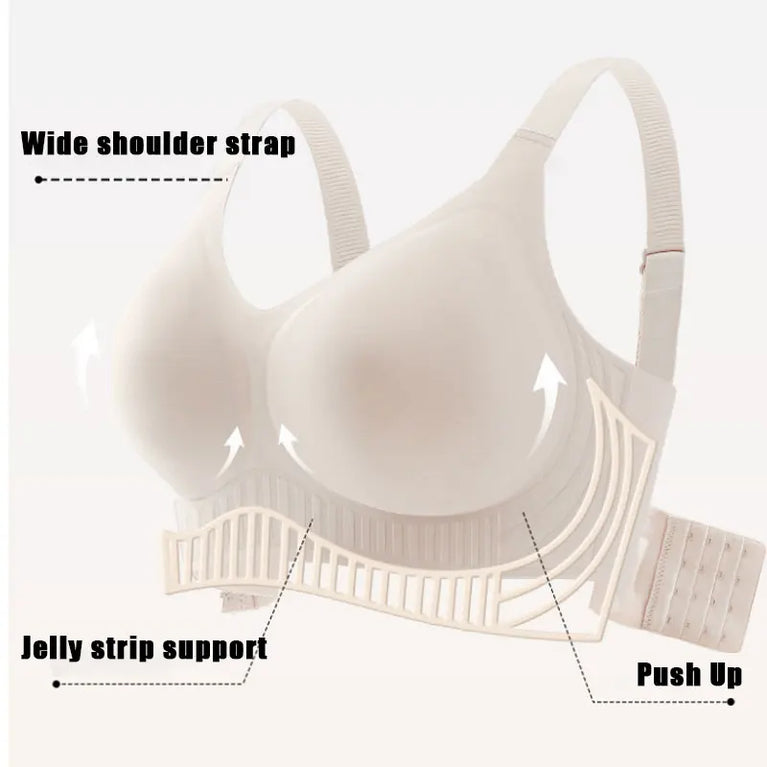 Seamless Full-Cup Minimizer Bra – Sleek Wire-Free Support