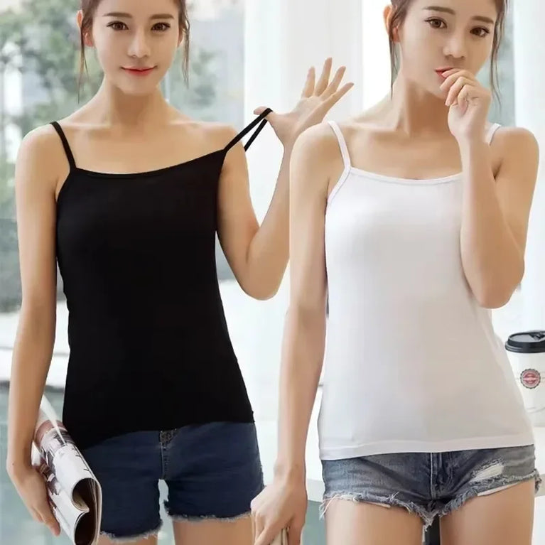 Sexy Camisoles Women Crop Tops Sleeveless Slimming Tank Bra