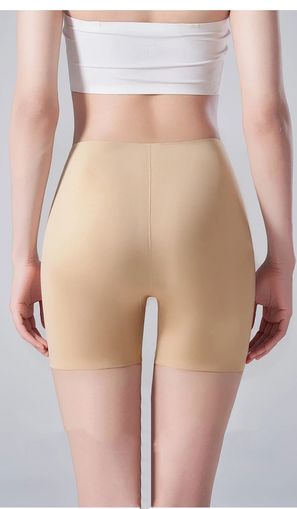 Seamless Anti-Rub Safety Shorts | High-Waist Slimming Boxer Underwear