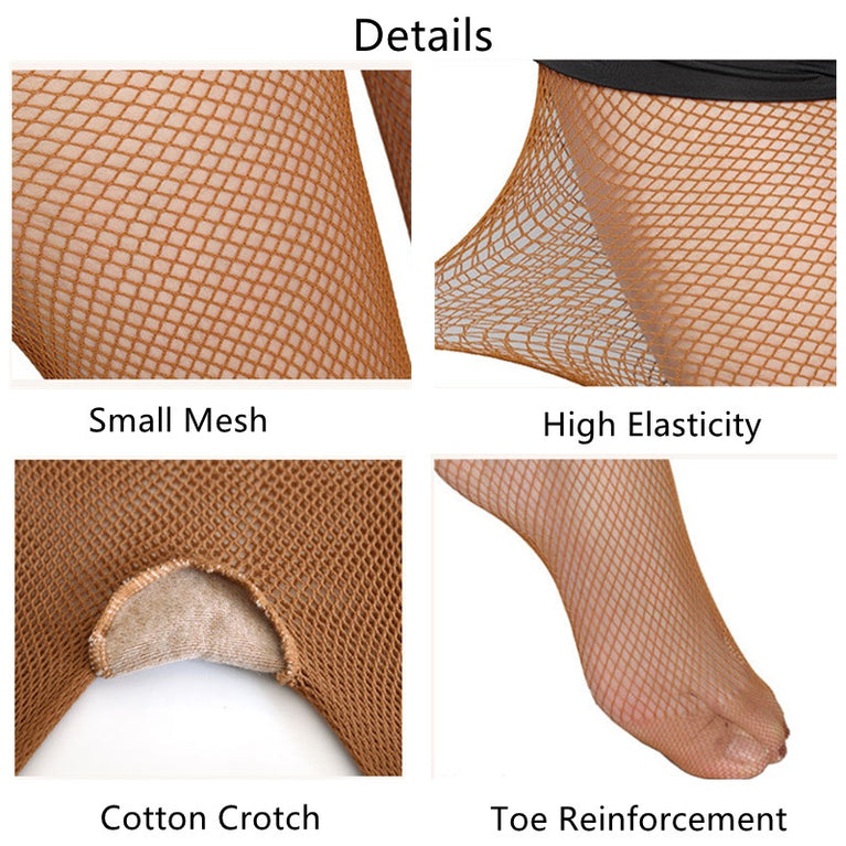 Professional Latin Dance Tights | Hard Yarn Fishnet Stockings