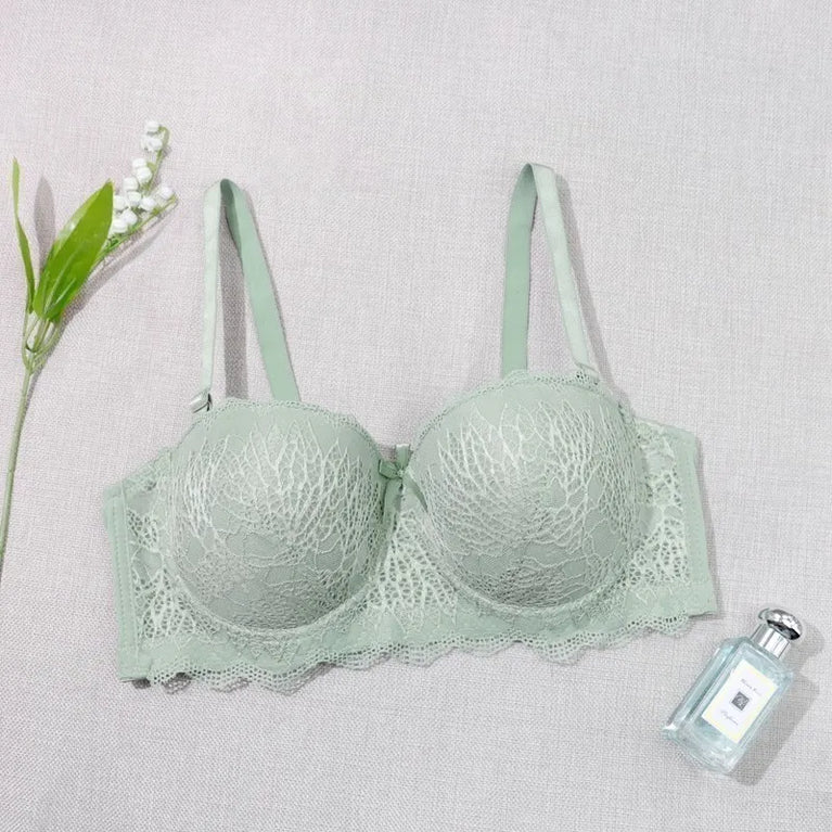 Demi Half-Cup Underwire Bra – Sculpted Push-Up Elegance