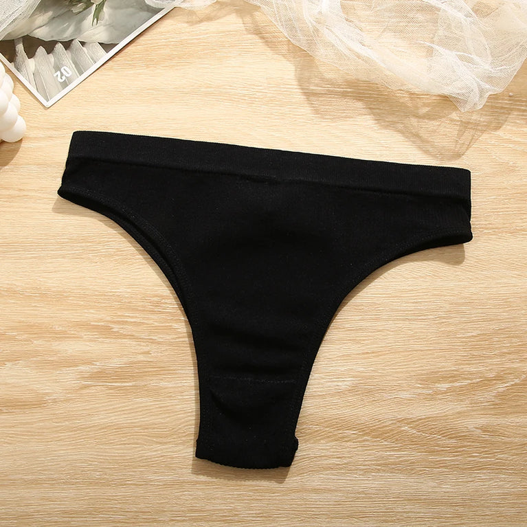 Seamless Brazilian Panties | Basic Mid-Rise Bikini