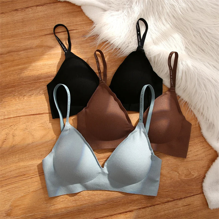 Seamless "Zero Pressure" Bra – Silky Wireless Support