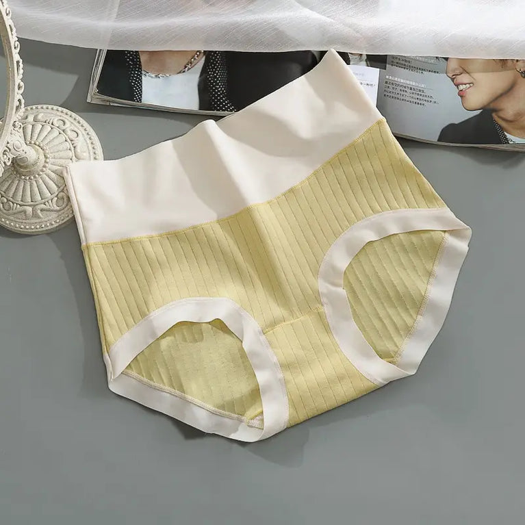 Seamless High-Waist Briefs | Invisible Cotton Comfort Set