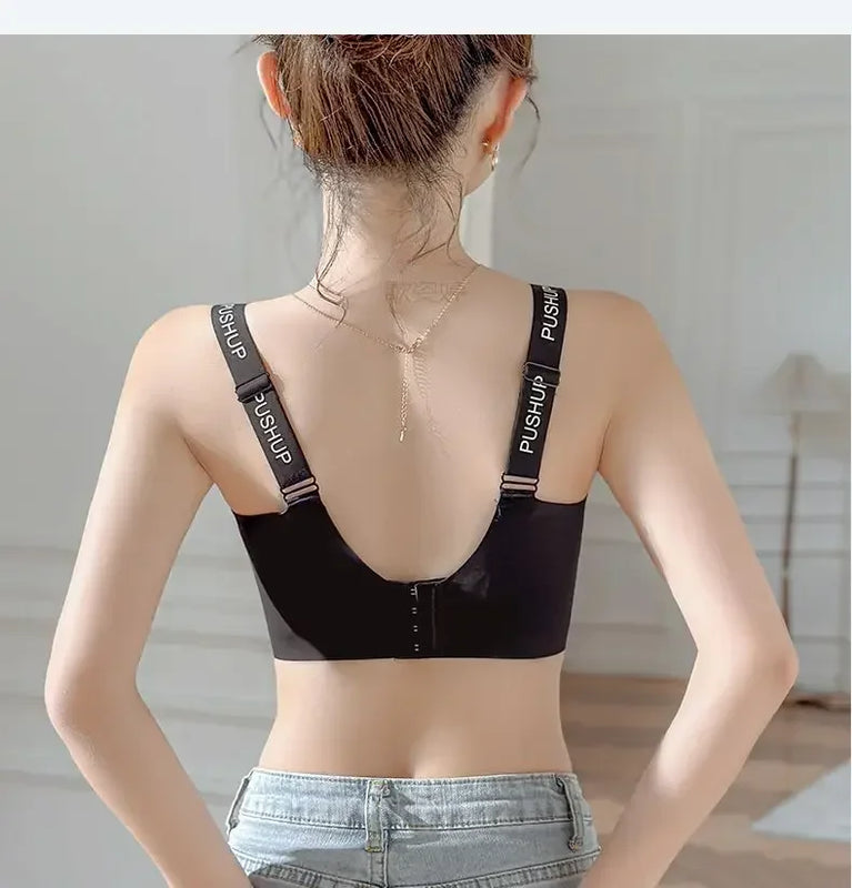 Seamless Wire-Free Minimizer Bra – Sleek Commute Comfort