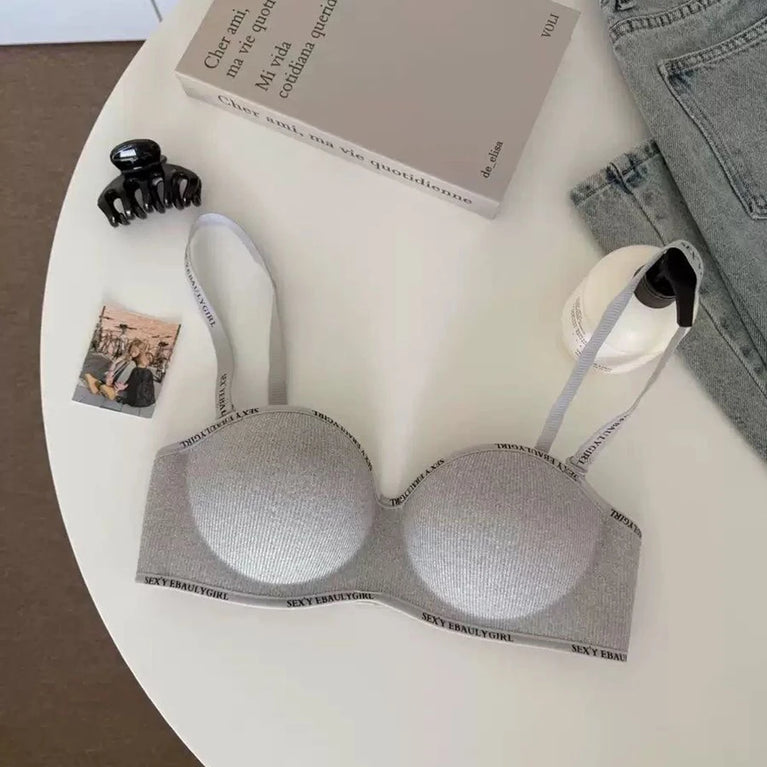 Ice Silk Wireless Push-Up Bra | Seamless Small Chest Bralette