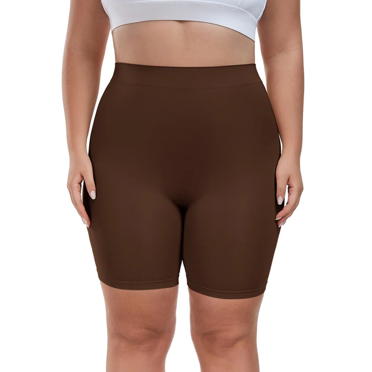 High-Waist Shapewear Shorts | Tummy Control & Anti-Chafing Shaper
