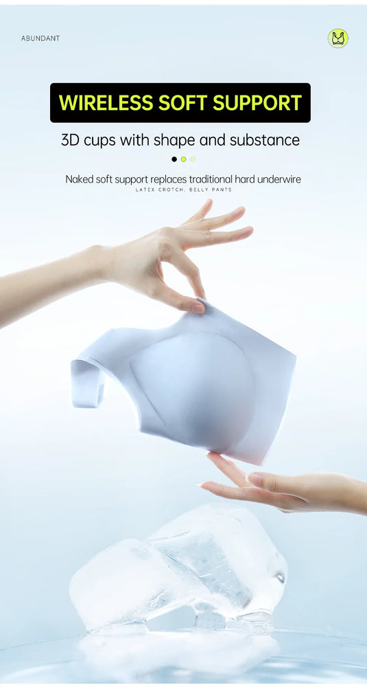 Ultra-Thin Seamless Bralette | Wireless Summer Sleep Bra