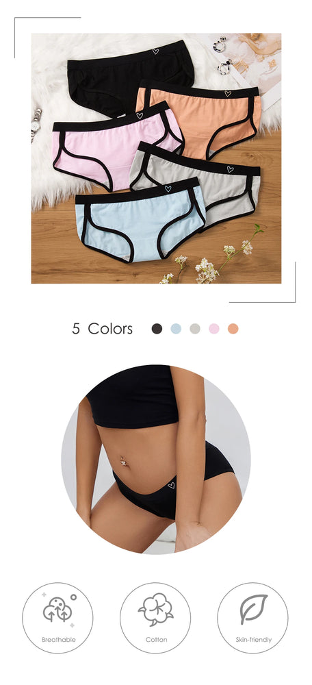3pc Cotton Sport Briefs | Breathable Low-Rise Set