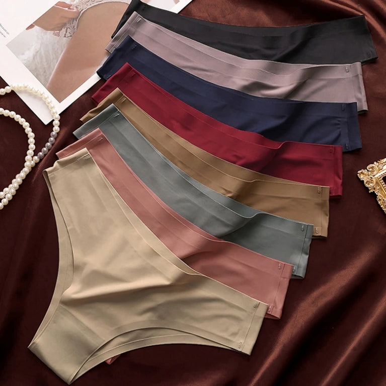 Seamless Performance Briefs – Low-Rise Invisible Support