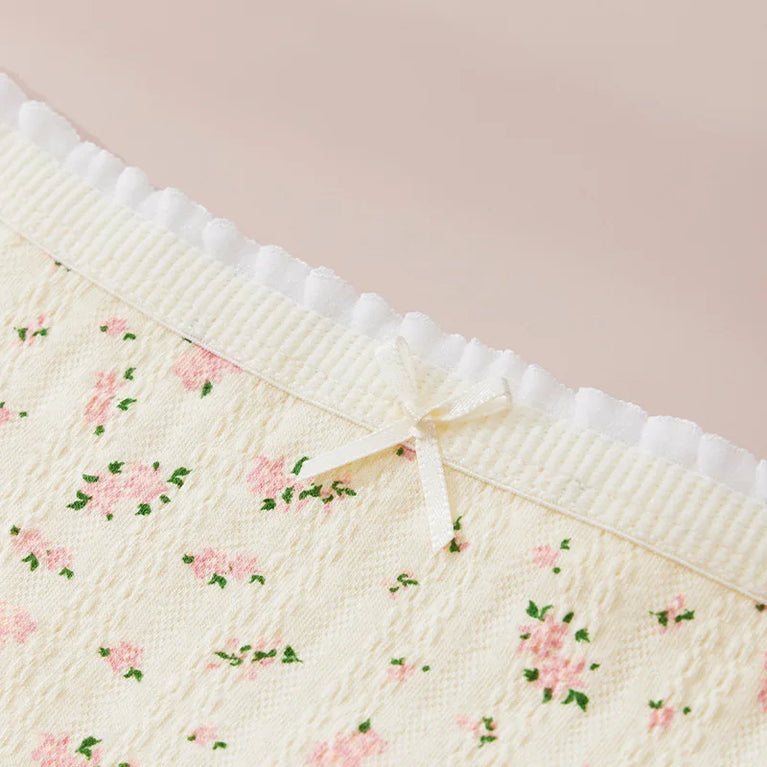 Cute Print Cotton Thongs | Soft Sexy Summer Tangas