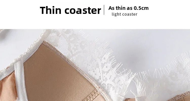 Retro Lace Anti-Sagging Bralette | Breathable Summer Vest