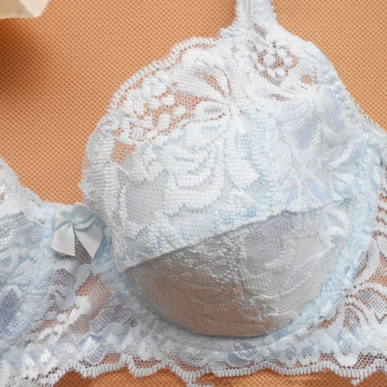Lace Summer Push-Up Bra | Breathable Full-Coverage Lingerie