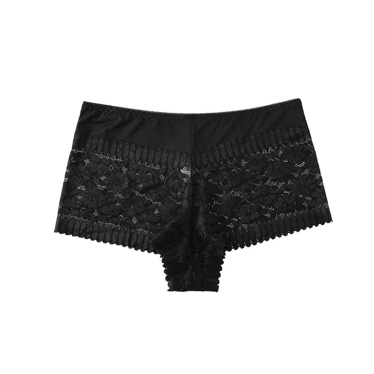 High-Waist Lace Briefs | Hollow Print Summer Shapewear