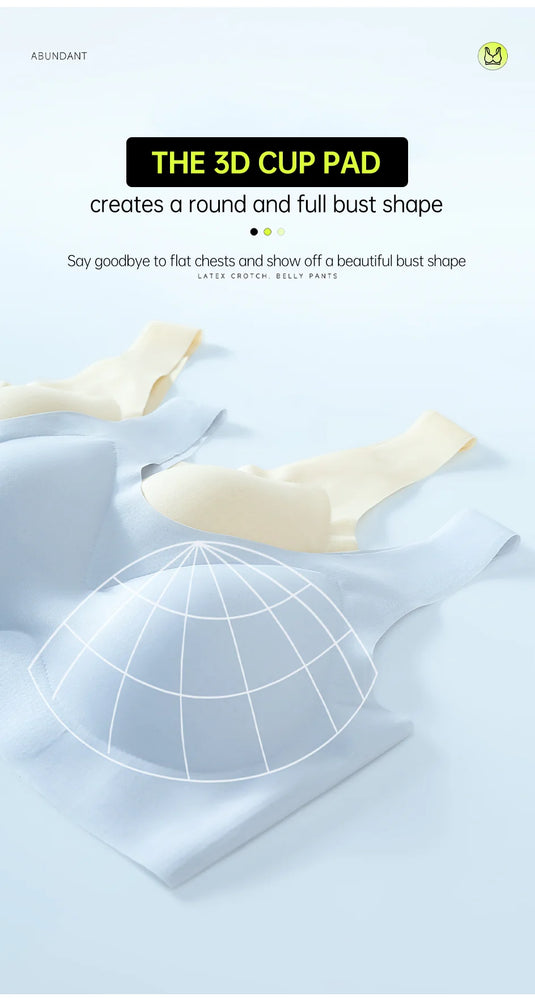 Ultra-Thin Seamless Bralette | Wireless Summer Sleep Bra