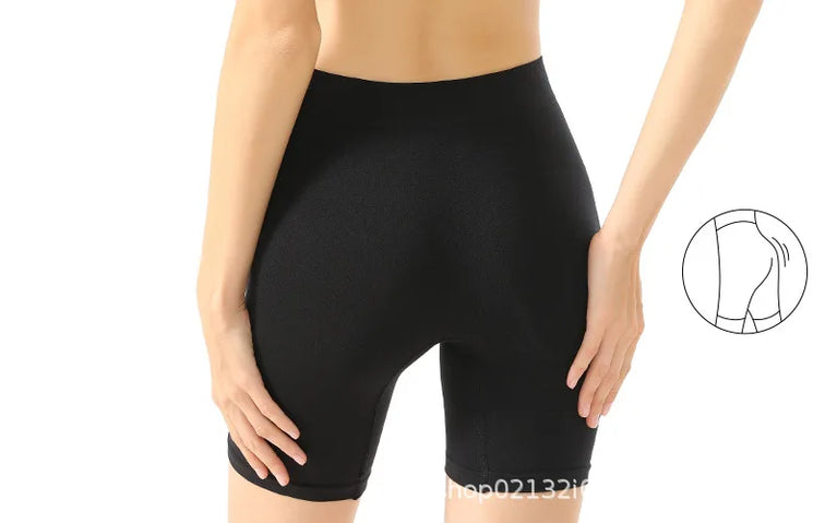 High-Waist Lace Shorts | Anti-Chafing Safety Boxers