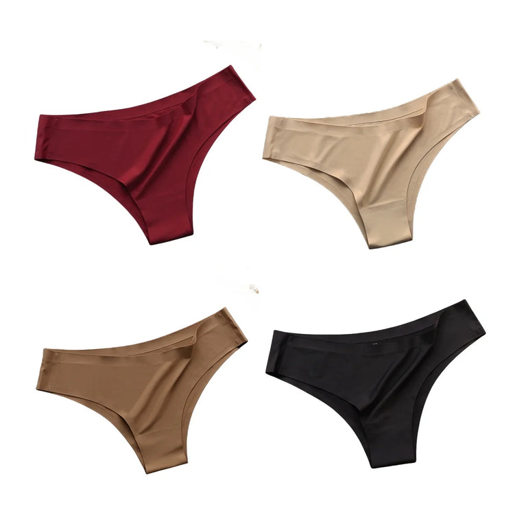 Seamless Performance Briefs – Low-Rise Invisible Support