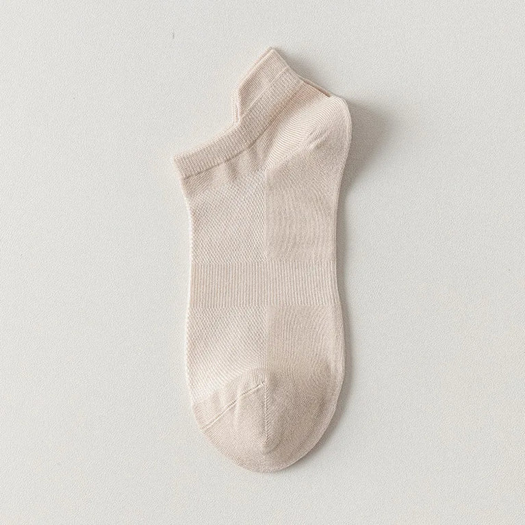 Bamboo Fiber Socks | 5-Pack Invisible Summer Liner