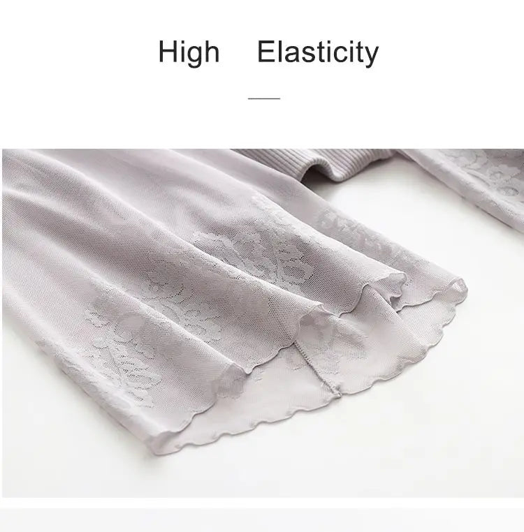 Plus Size Lace Safety Shorts | Anti-Chafing Under-Skirt Pants