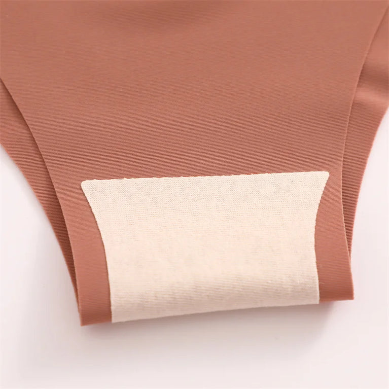 4pc Ice Silk Briefs | Seamless V-Waist No-Trace Set